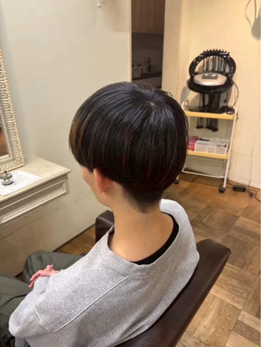 メンズカット&眉毛カットの写真