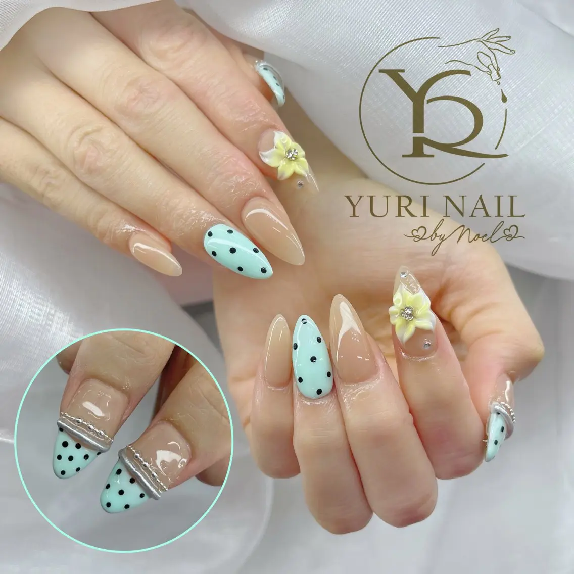 ネイル チークネイル フットネイル フレンチネイル グラデーション キラキラネイル ハンドネイル フットネイル ハンドケア YURI Nail Funabashiのネイルデザイン