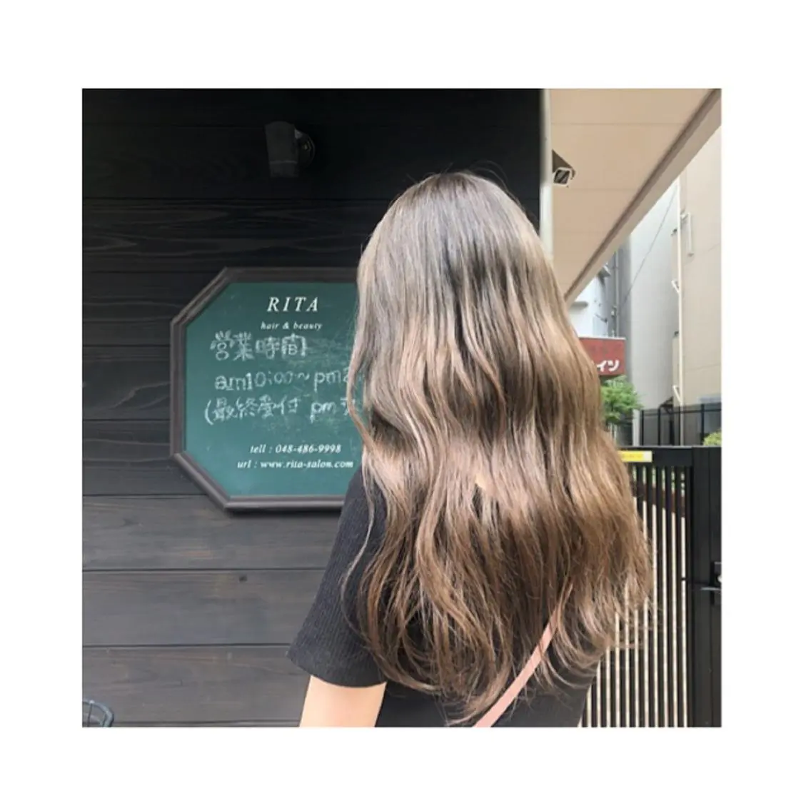 ロング ヘアカラー トリートメント ❁⃘ ち だ り さ ❁⃘のヘアスタイル