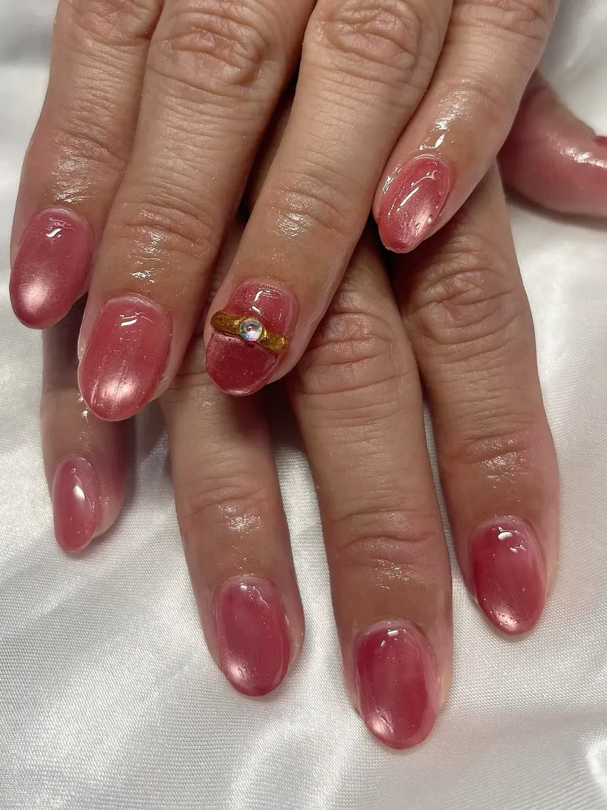 ネイル マグネットネイル ハンドネイル Nail ecxia ／Reikaのネイルデザイン