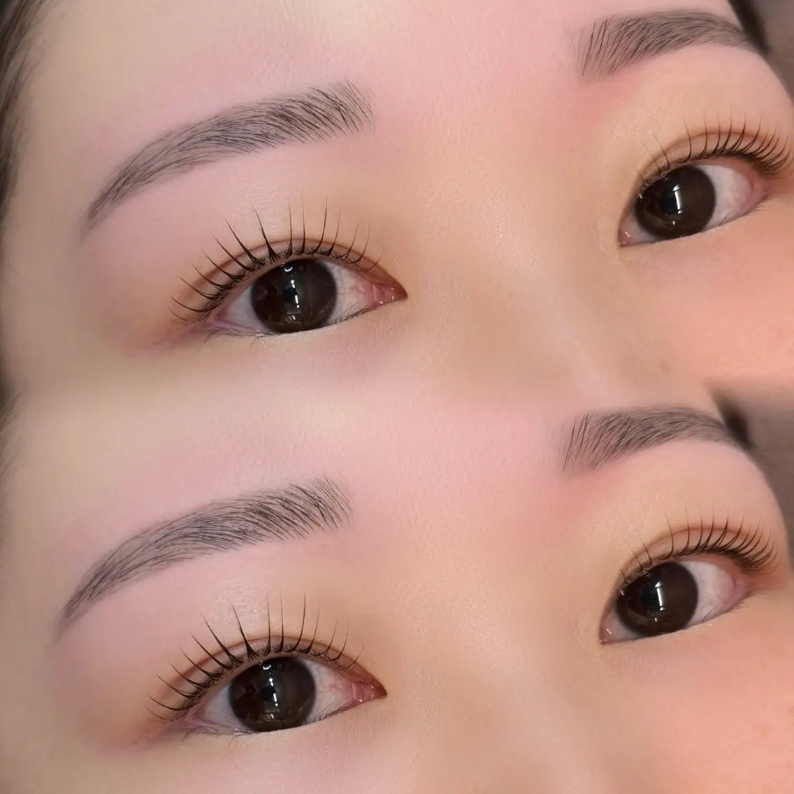 マツエク・マツパ 束感まつ毛 パリジェンヌラッシュリフト まつげパーマ 一重×まつ毛パーマ fein.Ruka ♡垢抜け美眉の眉毛・アイブロウイメージ