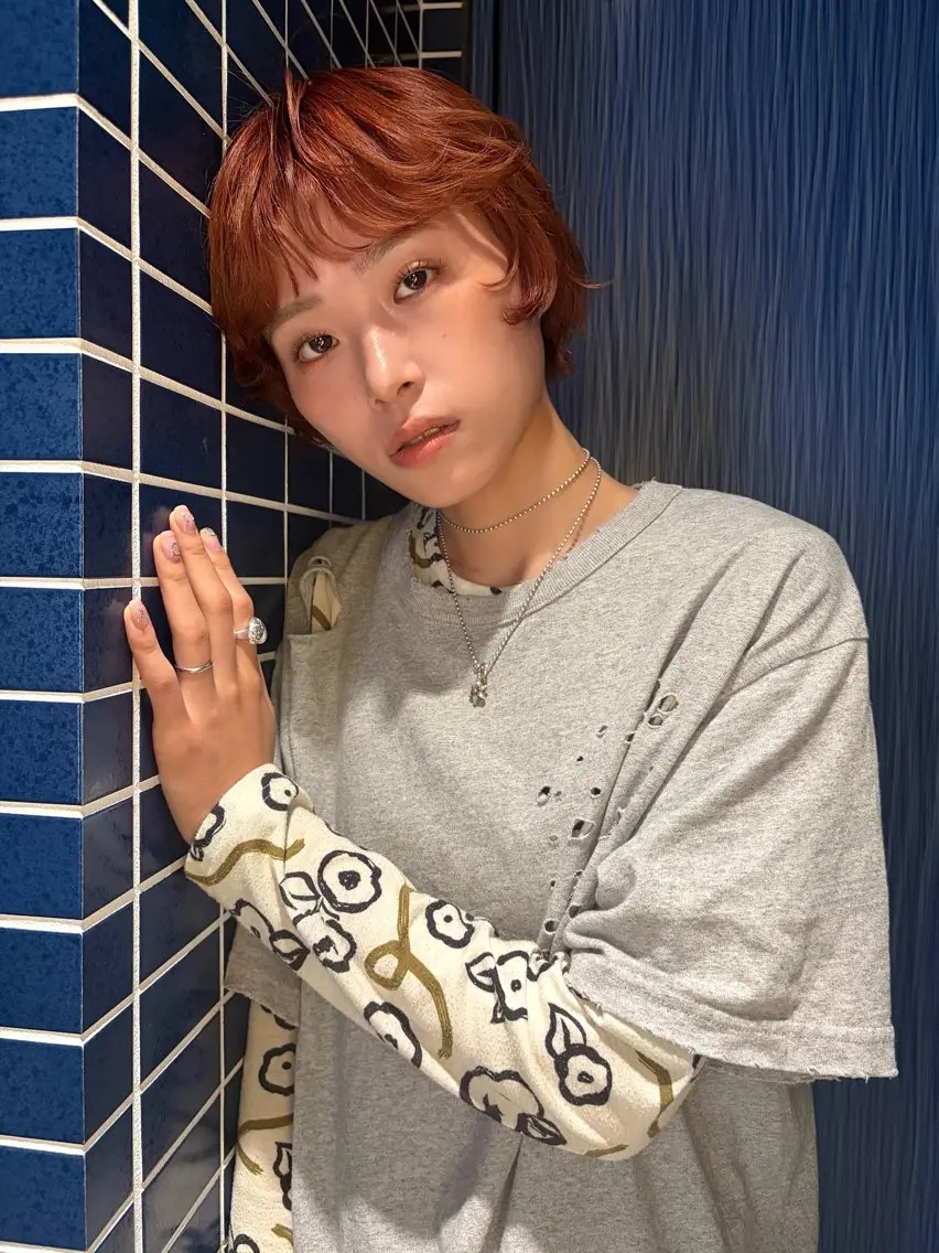 ショート カラー ヘアカラー loty _nanamiのヘアスタイル