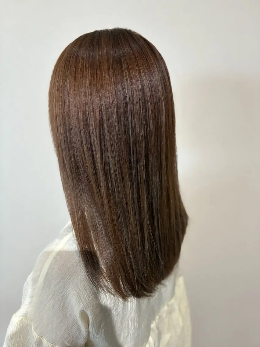 ロング カット ヘアカラー Re room. erikaのヘアスタイル
