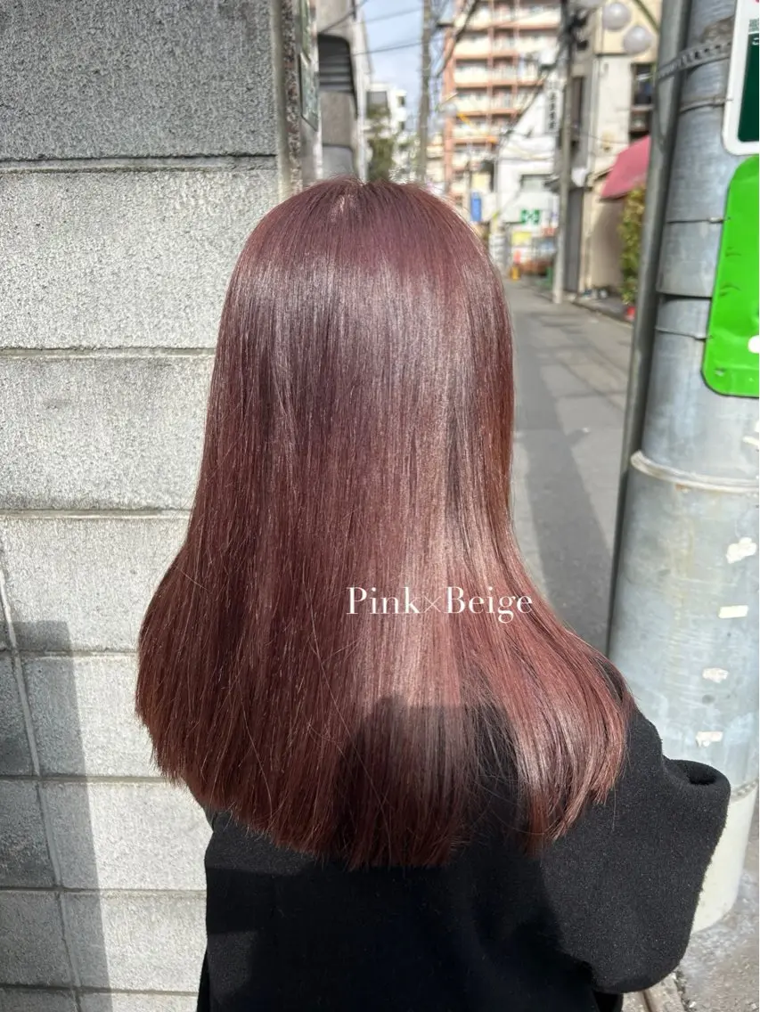 ロング カラー カット ヘアカラー トリートメント 暖色･似合わせカラー (廣石沙英🎀)のヘアスタイル