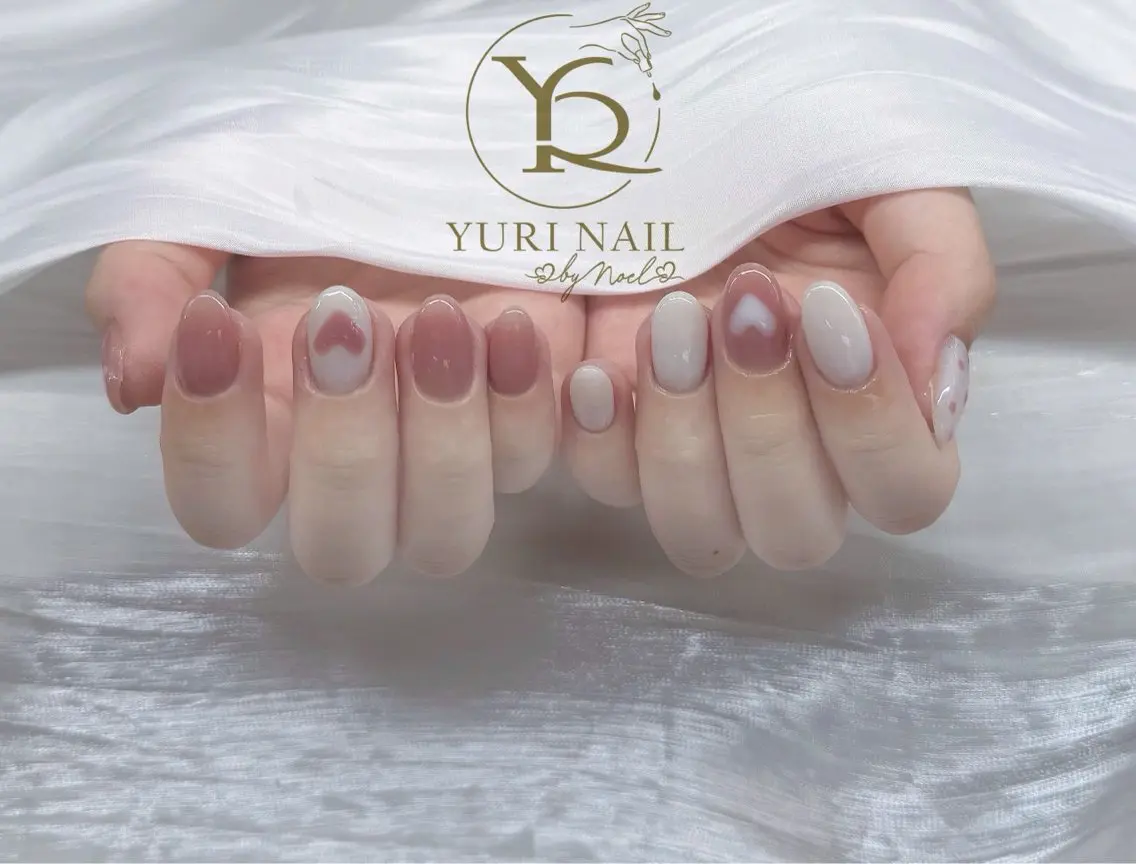 ネイル チークネイル フットネイル フレンチネイル グラデーション キラキラネイル ハンドネイル フットネイル ハンドケア YURI Nail Funabashiのネイルデザイン