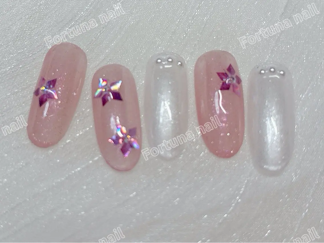 ネイル 冬ネイル クリスマス Nail •Head スパFortunaのネイルデザイン