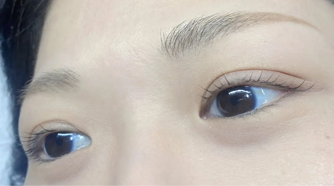 【再来✨4​〜​6週以内】ダメージレスまつ毛パーマ🫧ケア付の写真