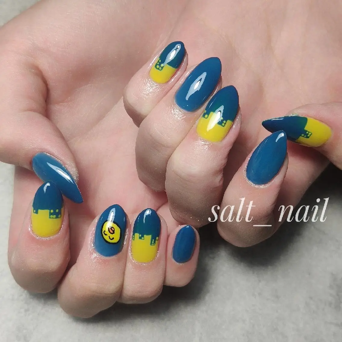 ネイル アートネイル 持ち込み ハンドネイル 個人サロン saltnailのネイルデザイン