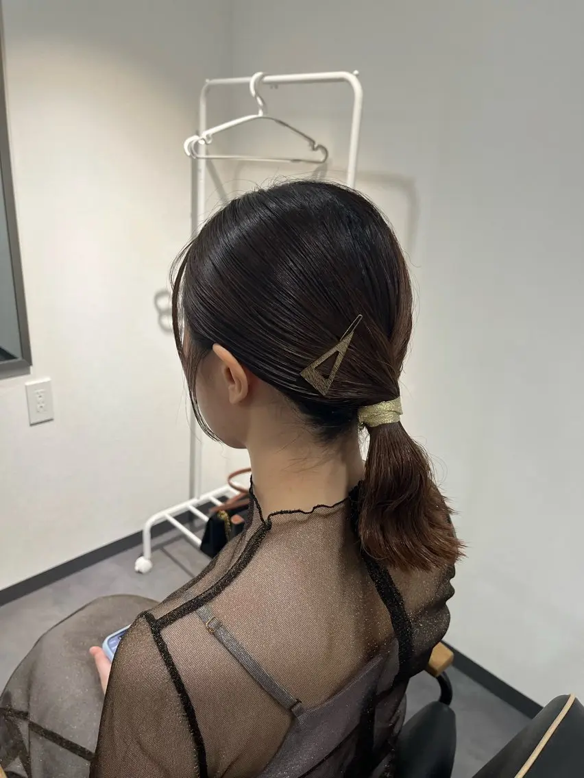ヘアアレンジ Kasumiso ヘアとまつげと眉毛のヘアスタイル