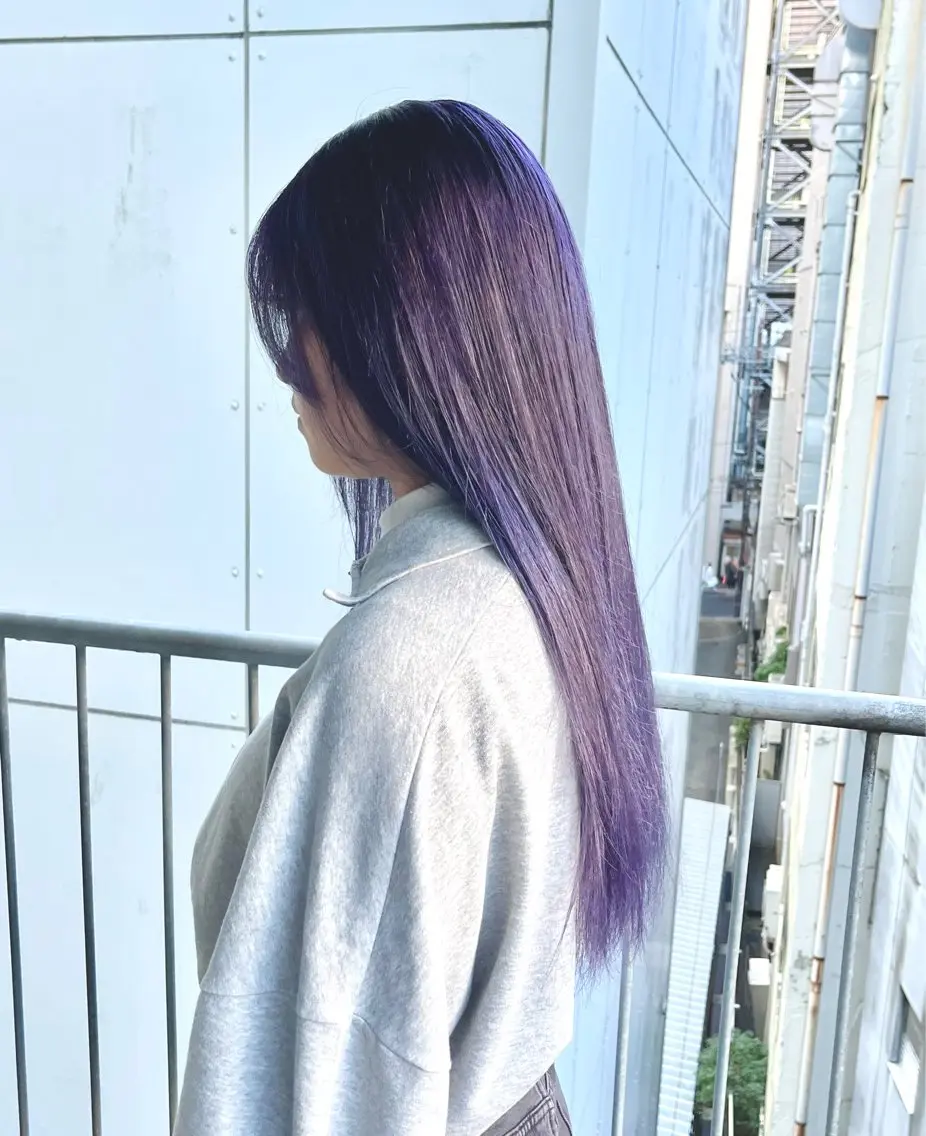 ロング つぼみ/パーマ /レイヤー/ボブのヘアスタイル