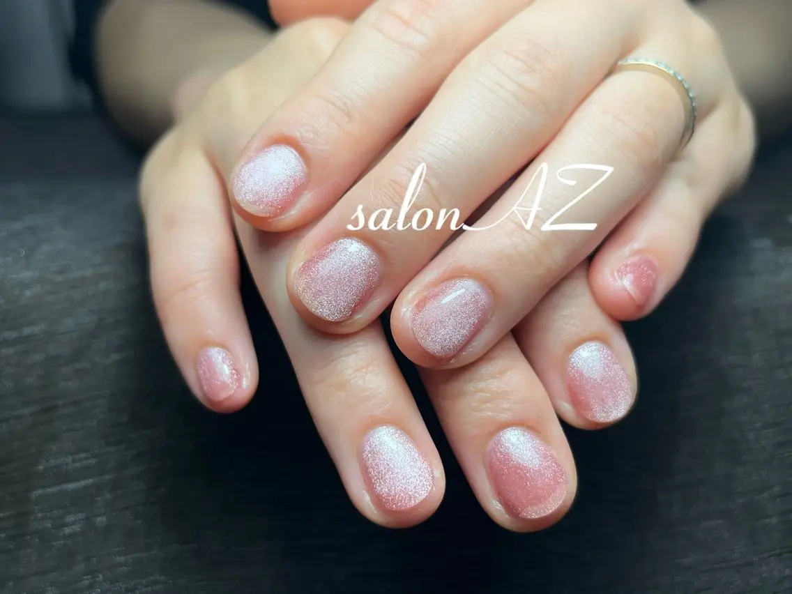ネイル アートネイル 長さ出し フットネイル フレンチネイル ジェルネイル salon AZのネイルデザイン