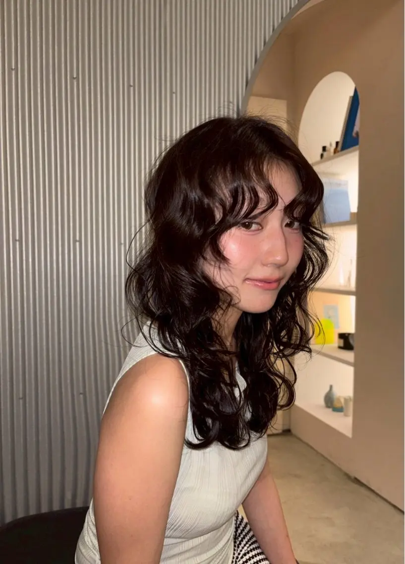 ロング カラー トリートメント SEE.カシワバラ リコのヘアスタイル