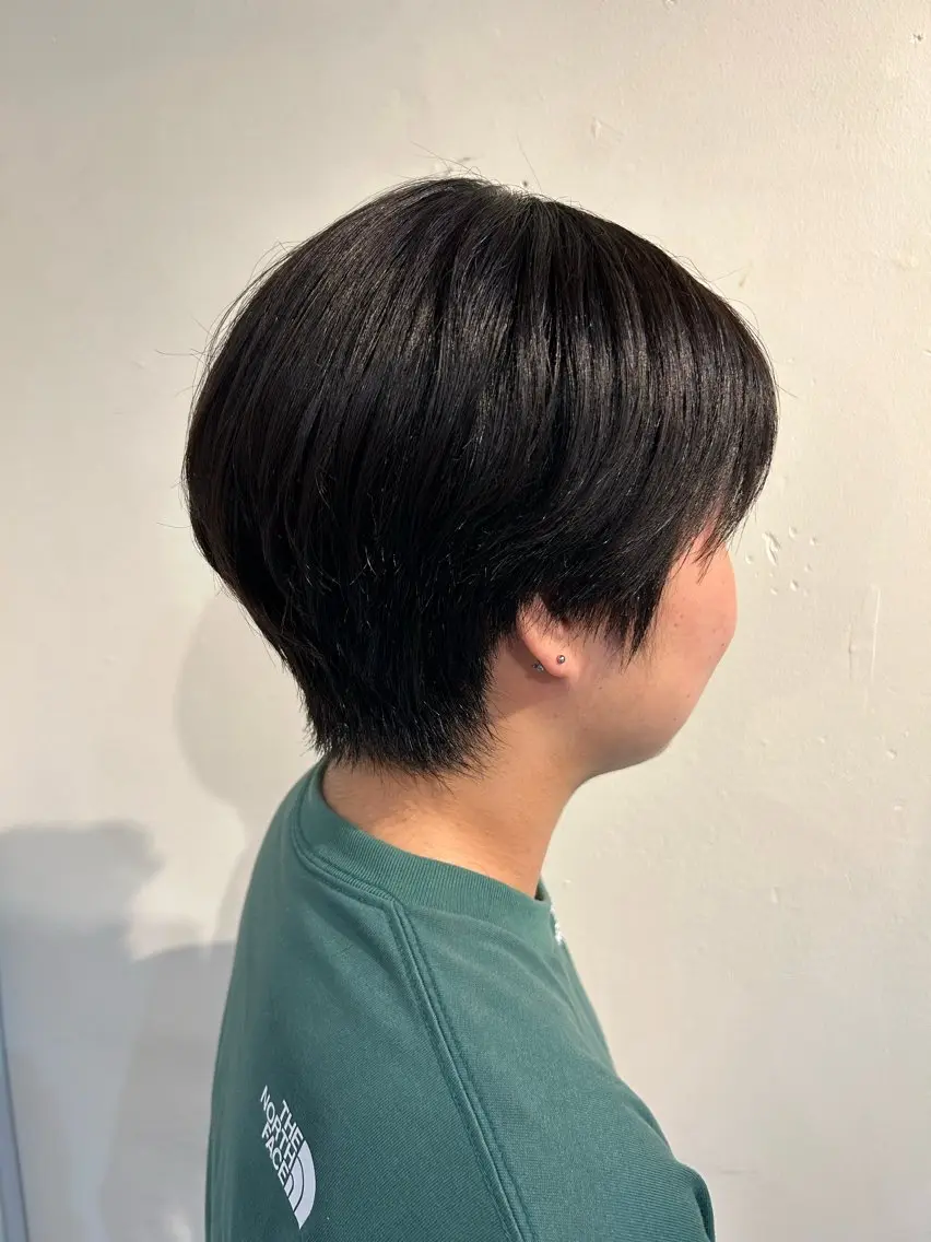 ショート ショートヘア カット ヘッドスパ 盛本 彩乃のヘアスタイル
