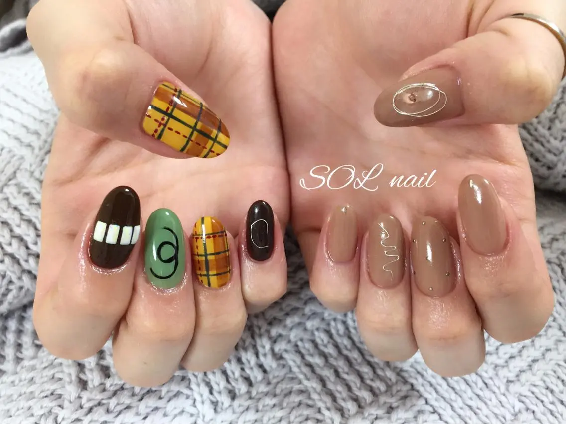 ネイル ハンドネイル SOL NAILのネイルデザイン