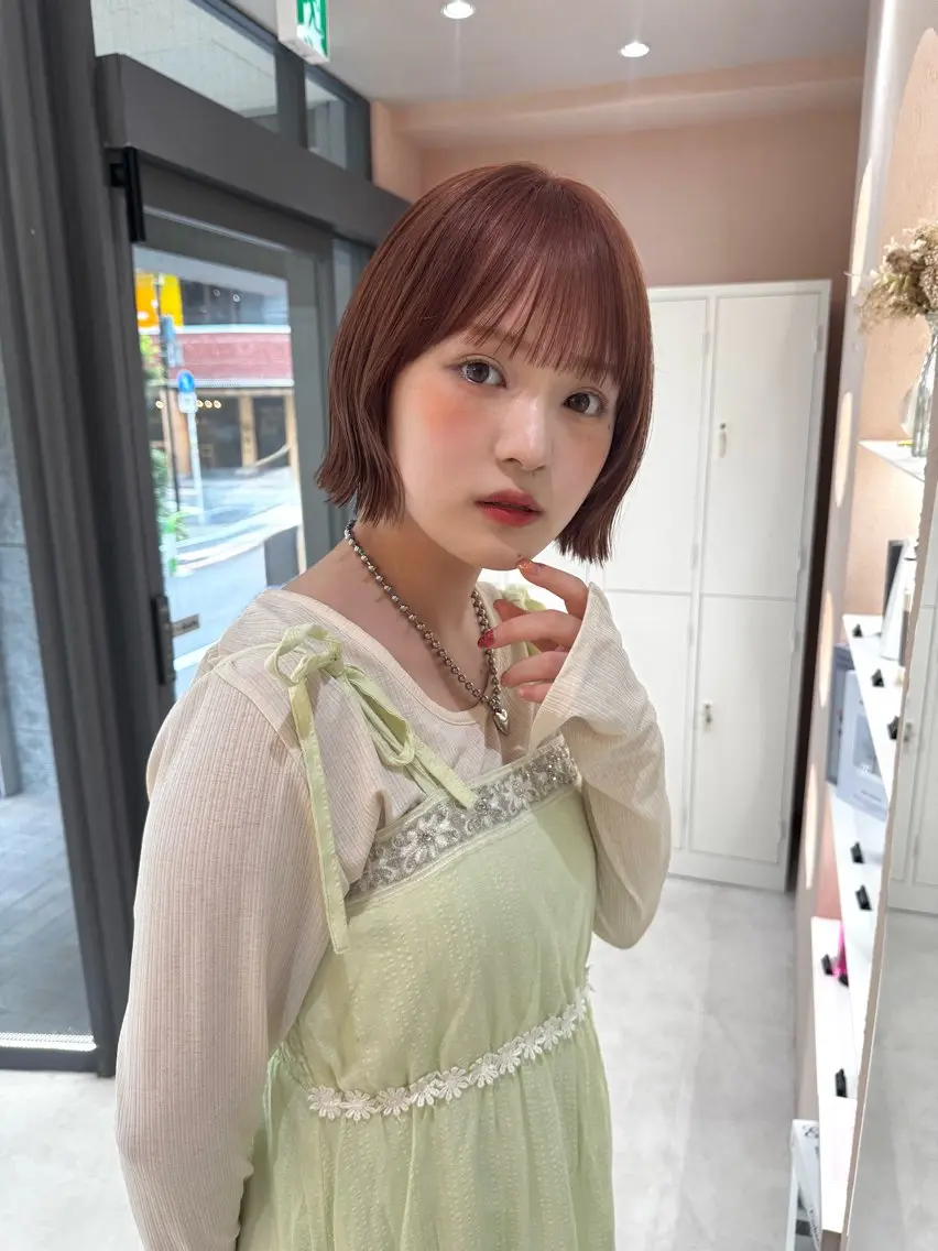 ショート カラー ボブ美容師💛 AYUMIのヘアスタイル