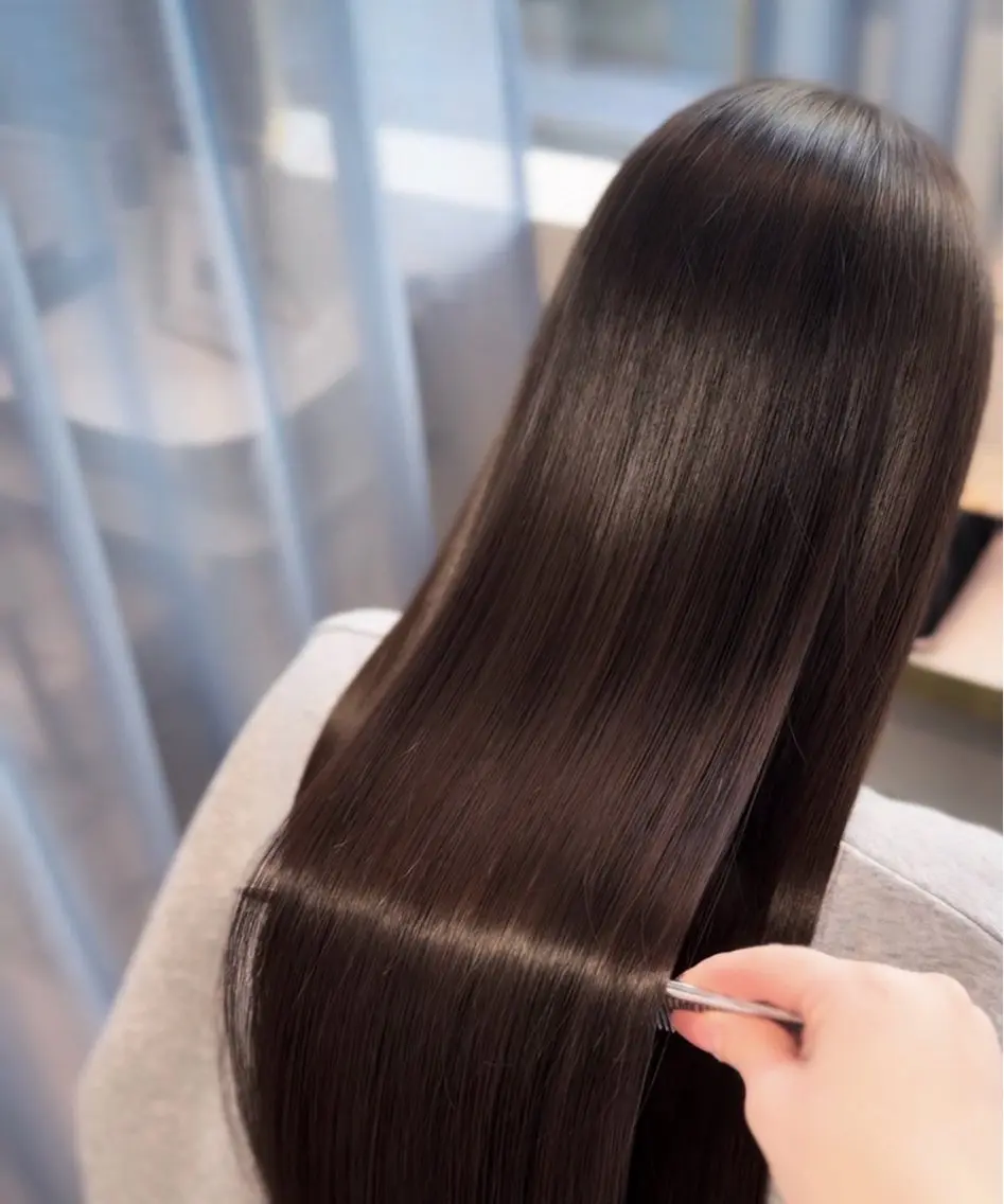 ロング 髪質改善 トリートメント HALO treatmentのヘアスタイル
