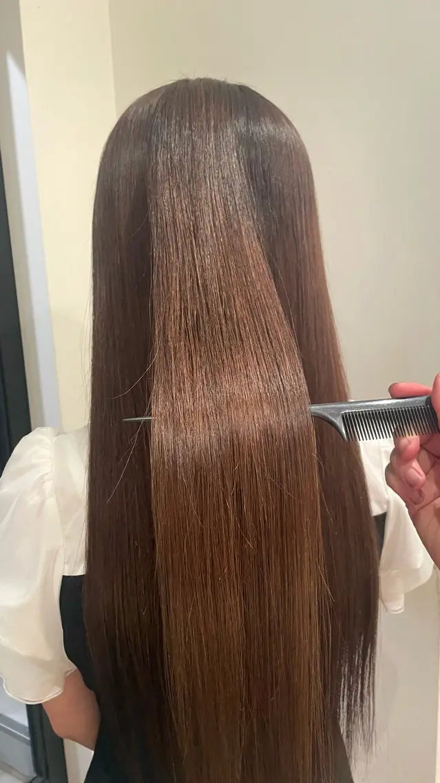 ロング カラー いさと🩵ᩚ 表参道美容室のヘアスタイル