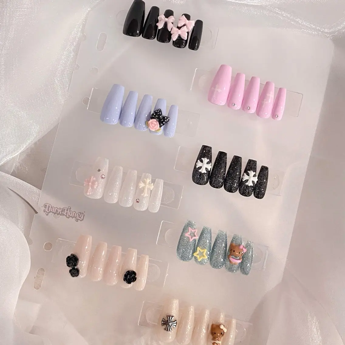 【自爪✨超お得定額🎀】シンプルトレンドガーリーデザイン¥6380✨💕の写真