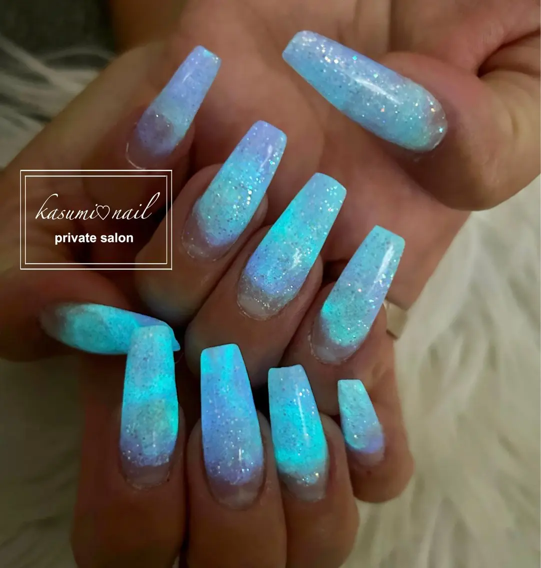 ネイル 大理石ネイル(マーブル) ニュアンスネイル KASUMI♡ Nailのネイルデザイン