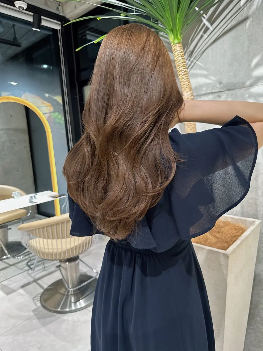 ロング カラー カット ヘアカラー トリートメント 《髪質改善✖️オリー ブ🧸》小嶋拓也のヘアスタイル