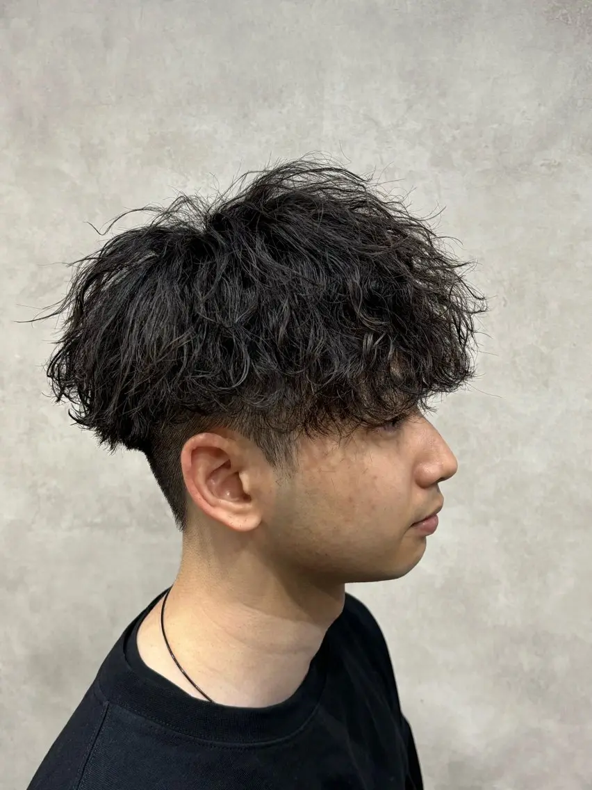 🔥OPEN記念限定🔥お好きなパーマ×メンズカット　土日祝＋2200円の写真