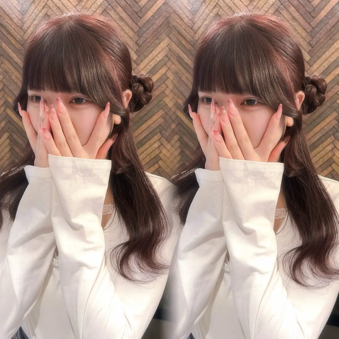 ロング カラー サナ/ 秋葉原ヘアメのヘアスタイル