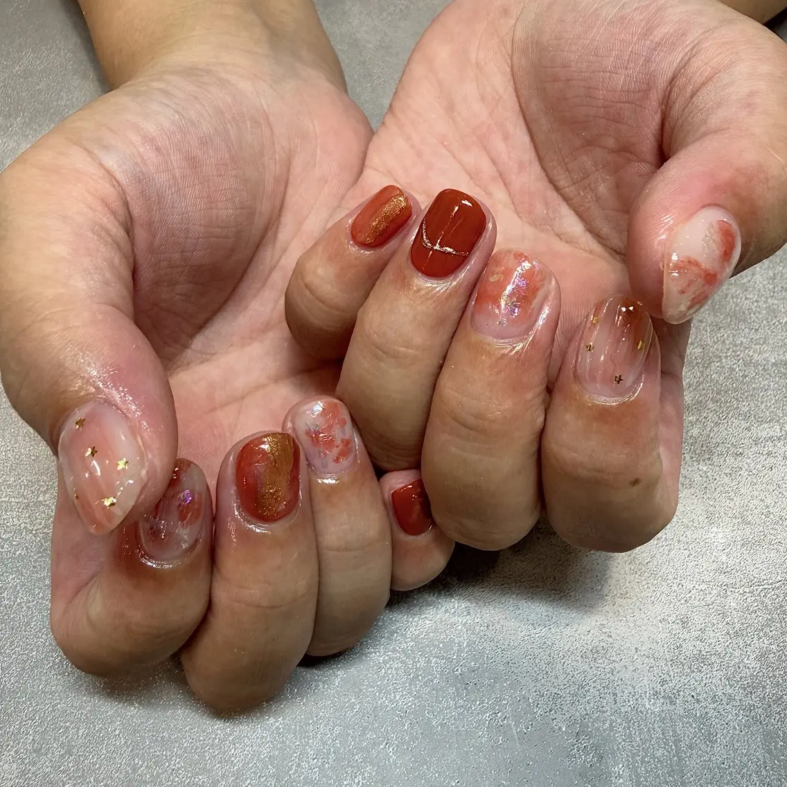 ネイル ハンドネイル 小野澤 紗智のネイルデザイン