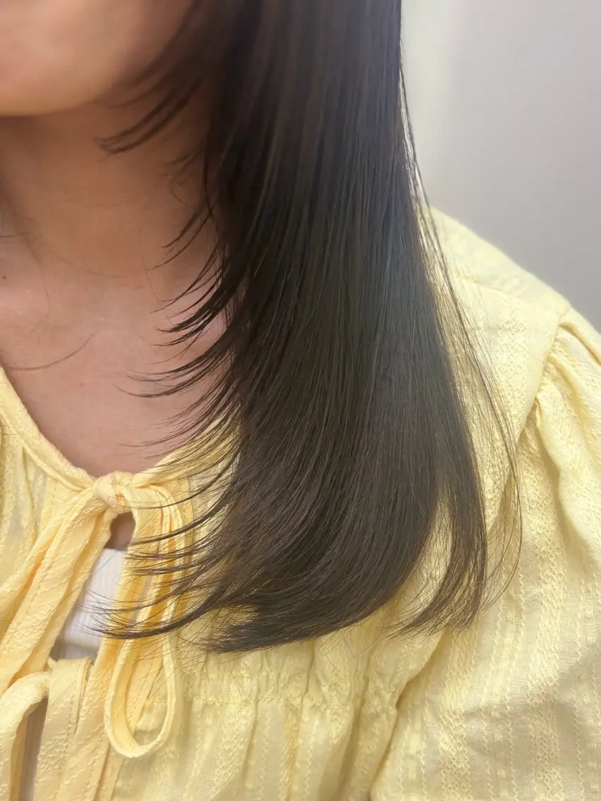 セミロング こぐれ みあんのヘアスタイル