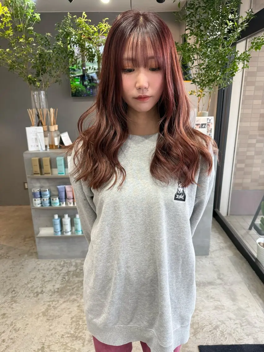 ロング カット ヘアカラー トリートメント 🍀石川尚之🍀 HELIMのヘアスタイル