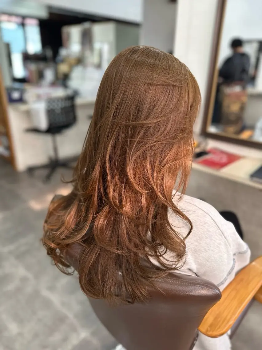 カラー 🧸U-topia 🧸佐野ななみ🧸のヘアスタイル