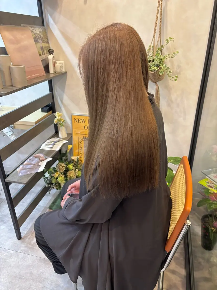 ロング カラー ヘアカラー 似合わせボブカット/ 髪質改善/細川実知香のヘアスタイル