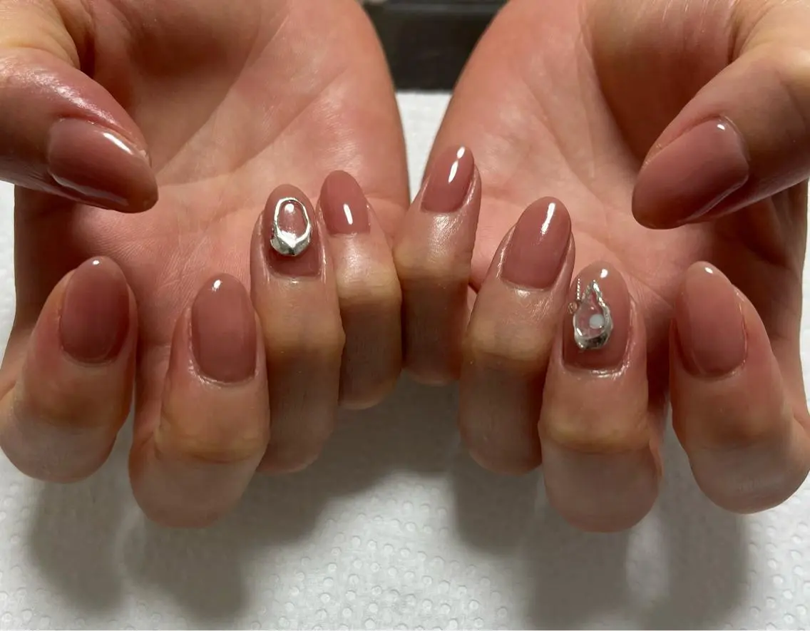 ネイル シンプルネイル nail M&Tのネイルデザイン