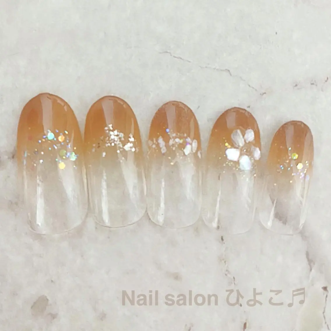 ネイル シンプルネイル Nail salon ひよこ♬のネイルデザイン