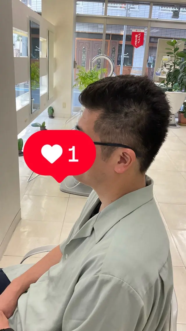 メンズ メンズパーマ タカハシ リナのヘアスタイル
