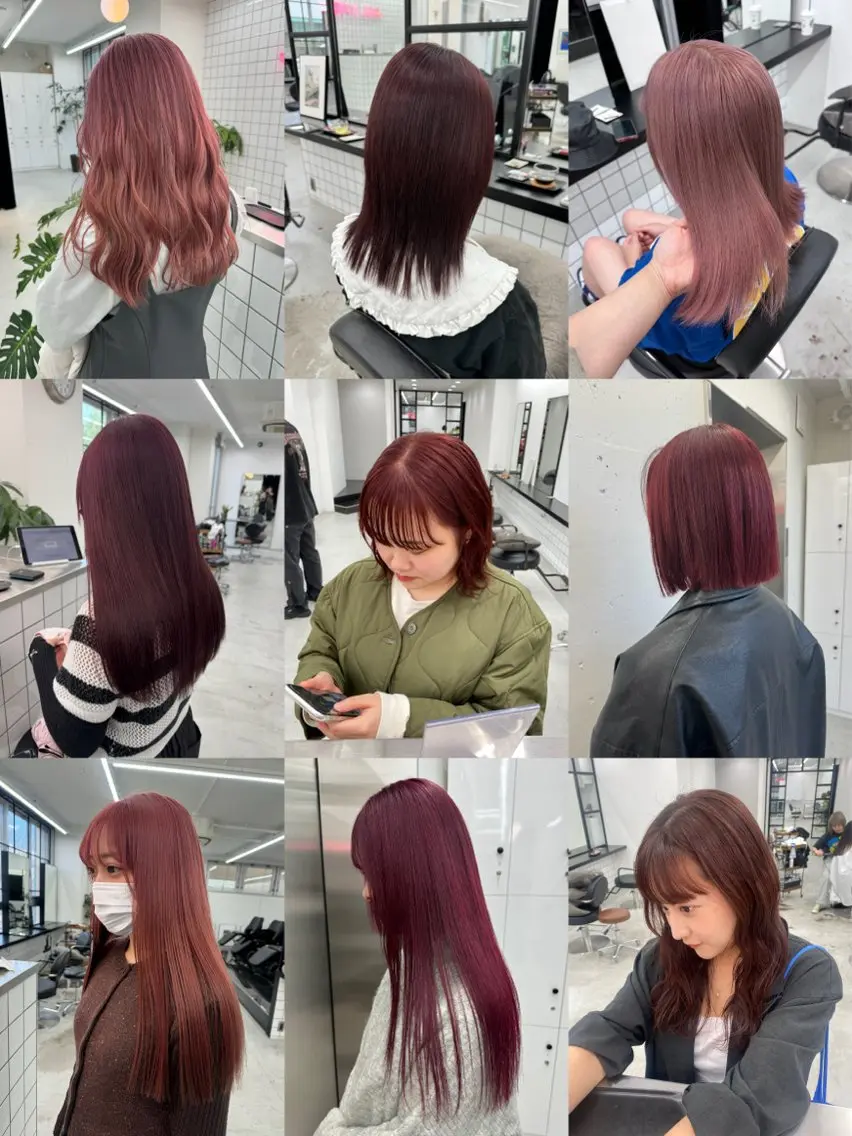 カラー 矢場町/暖色 /chinatsuのヘアスタイル