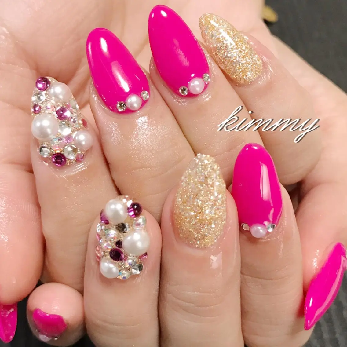 ネイル ハンドネイル kimmy nailsのネイルデザイン