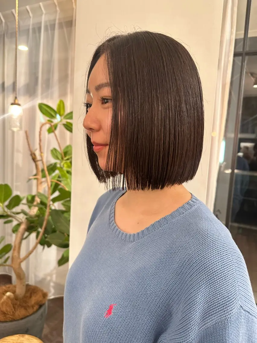 ミディアム 🩵HOLLY🩵 ブリーチ🩵カレンのヘアスタイル