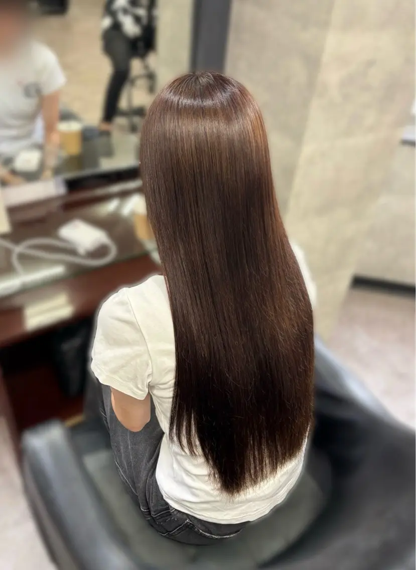 ロング ヘアカラー OZ 梅田店／ ユウリのヘアスタイル