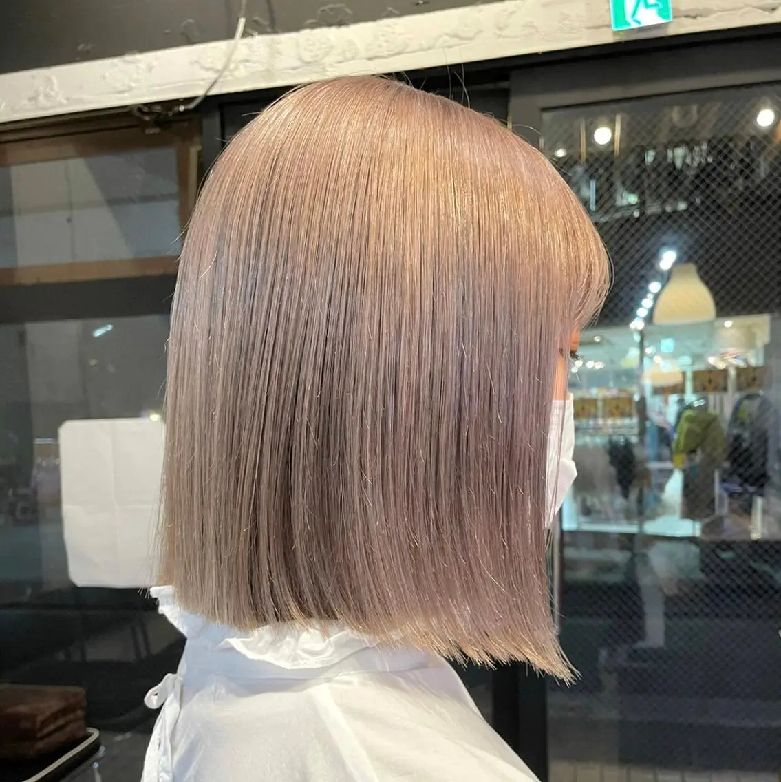 ショート まろみ暖色×ボブ ×chia🕯のヘアスタイル