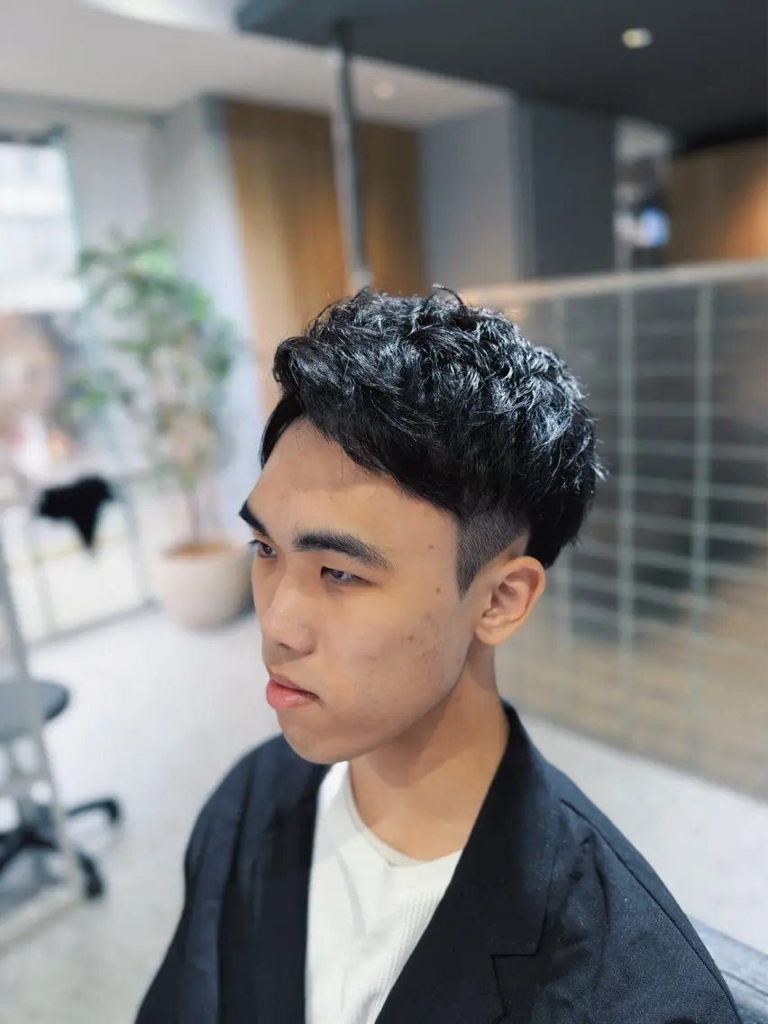 ショート メンズ バイエイト名古屋 星野ヒロトのヘアスタイル