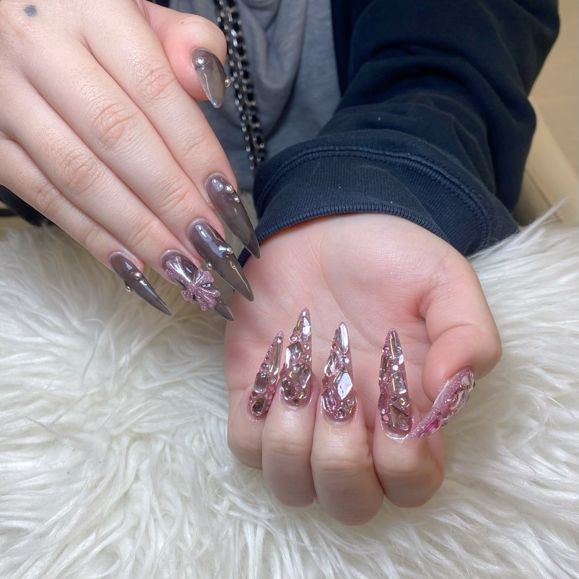 ネイル ハンドネイル ハンドケア Anh Nail 歌舞伎町のネイルデザイン