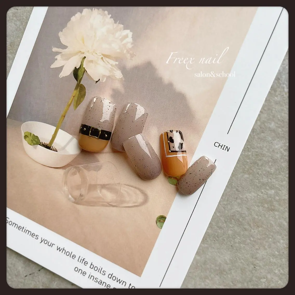 ネイル ハンドネイル ハンドケア freex nail /ニュアンス/個性派のネイルデザイン