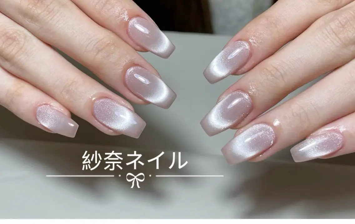 ネイル ハンドネイル フットネイル 纱 奈のネイルデザイン