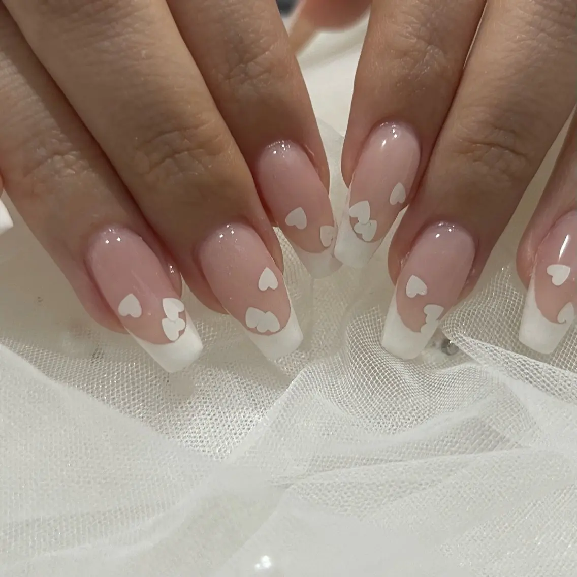 ネイル ハンドネイル 🧁fein. nana🩵のネイルデザイン
