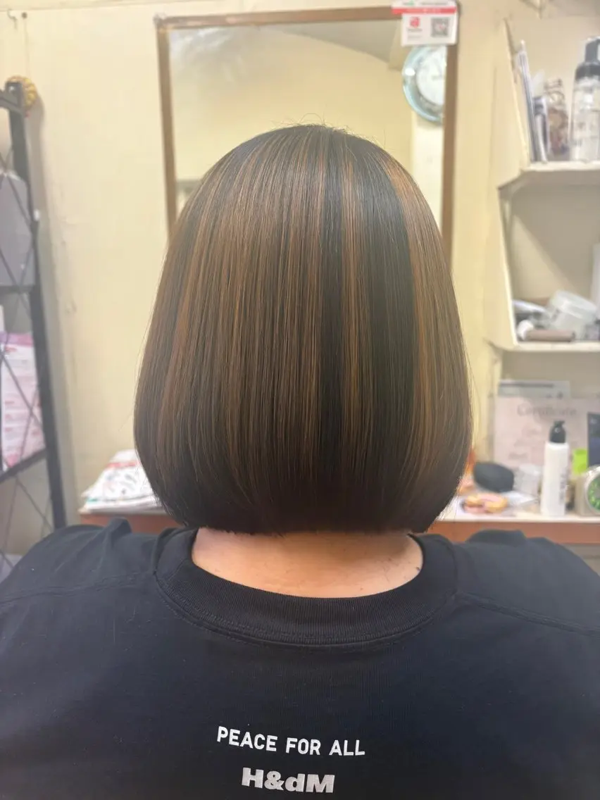 ミディアム 酒井 さおりのヘアスタイル