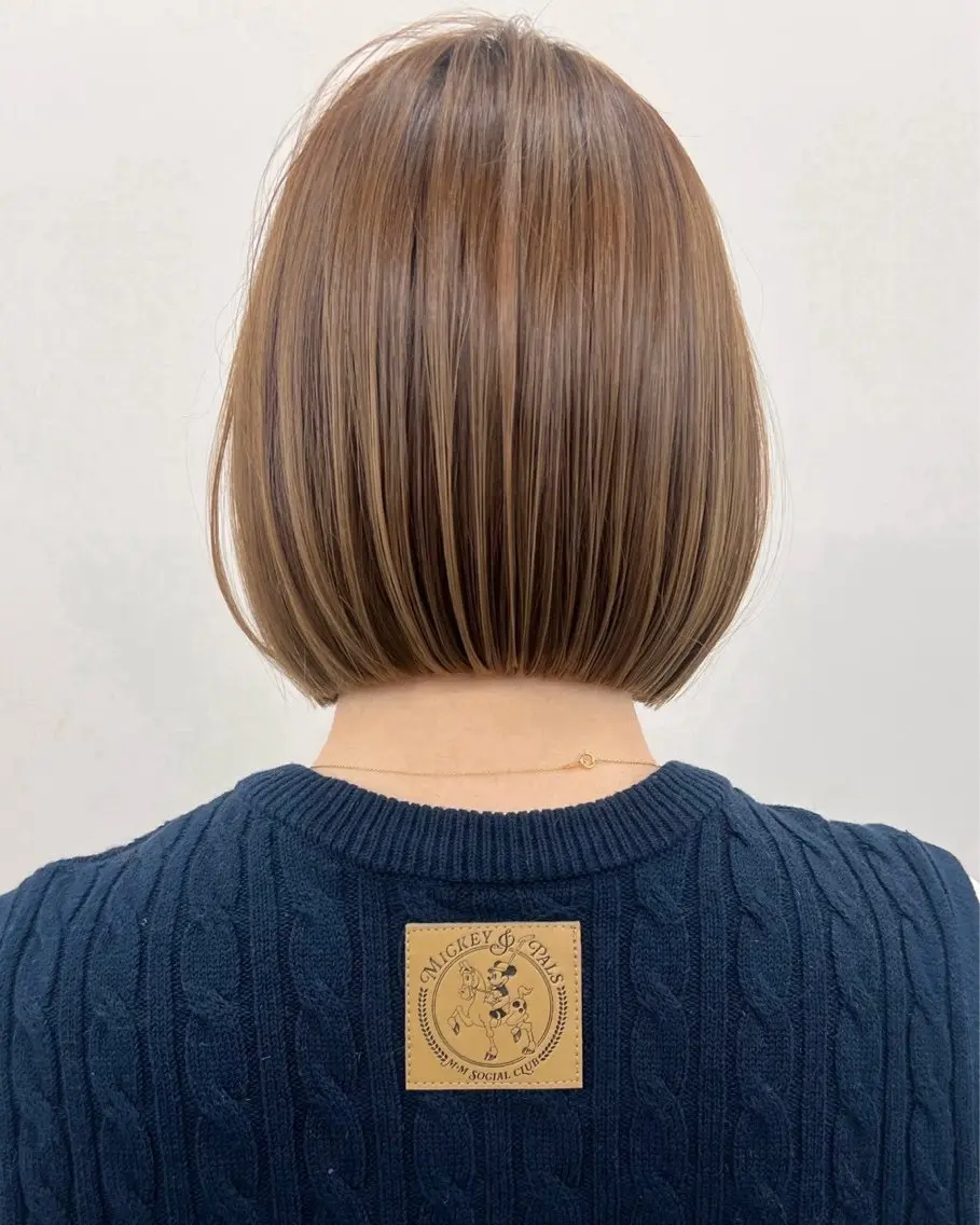 ショート カラー ヘアアレンジ 縮毛矯正 🫧透明感カラー/ Wカラー🫧namiのヘアスタイル