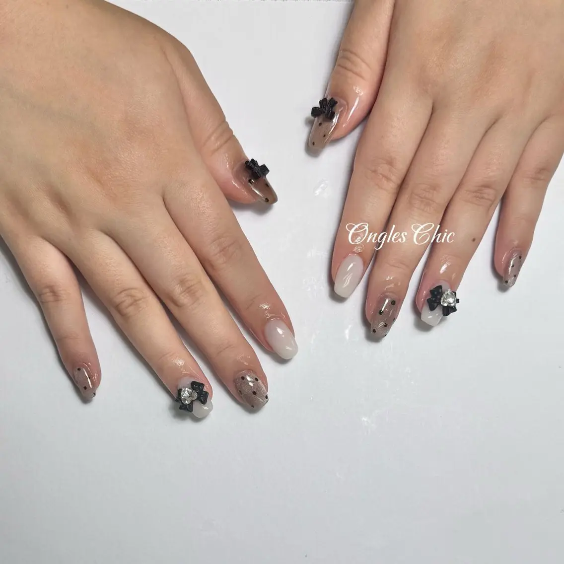 ネイル ハンドネイル ongles chicのネイルデザイン