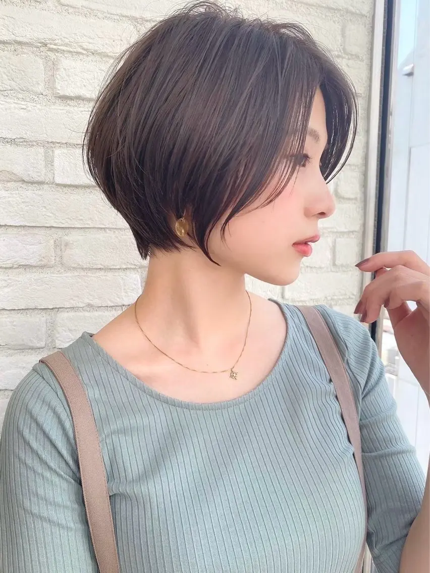 ショート カラー ショートヘア 平川 一真のヘアスタイル