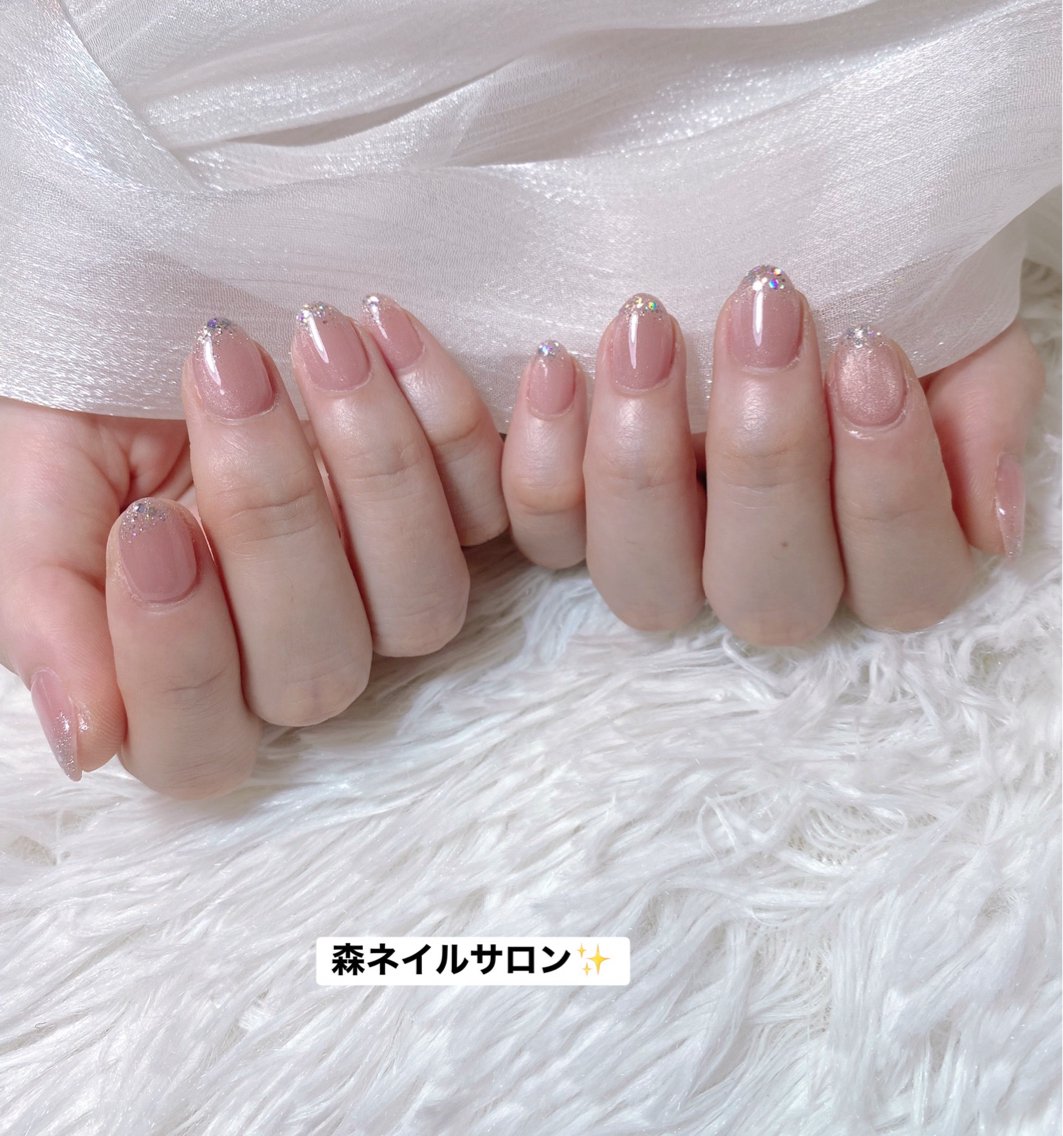 ネイル ハンドネイル 森 ネイル サロンのネイルデザイン