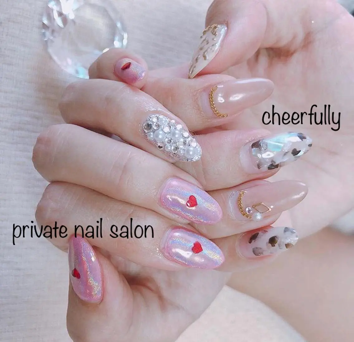 ネイル ハンドネイル ⭐️ cheerfullyのネイルデザイン
